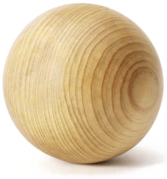 Holzkugel